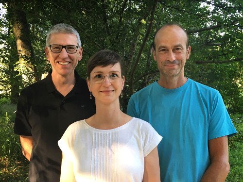 v.l.n.r: Manfred Wessel, Nicole Rohde, Dr. Markus Bucher