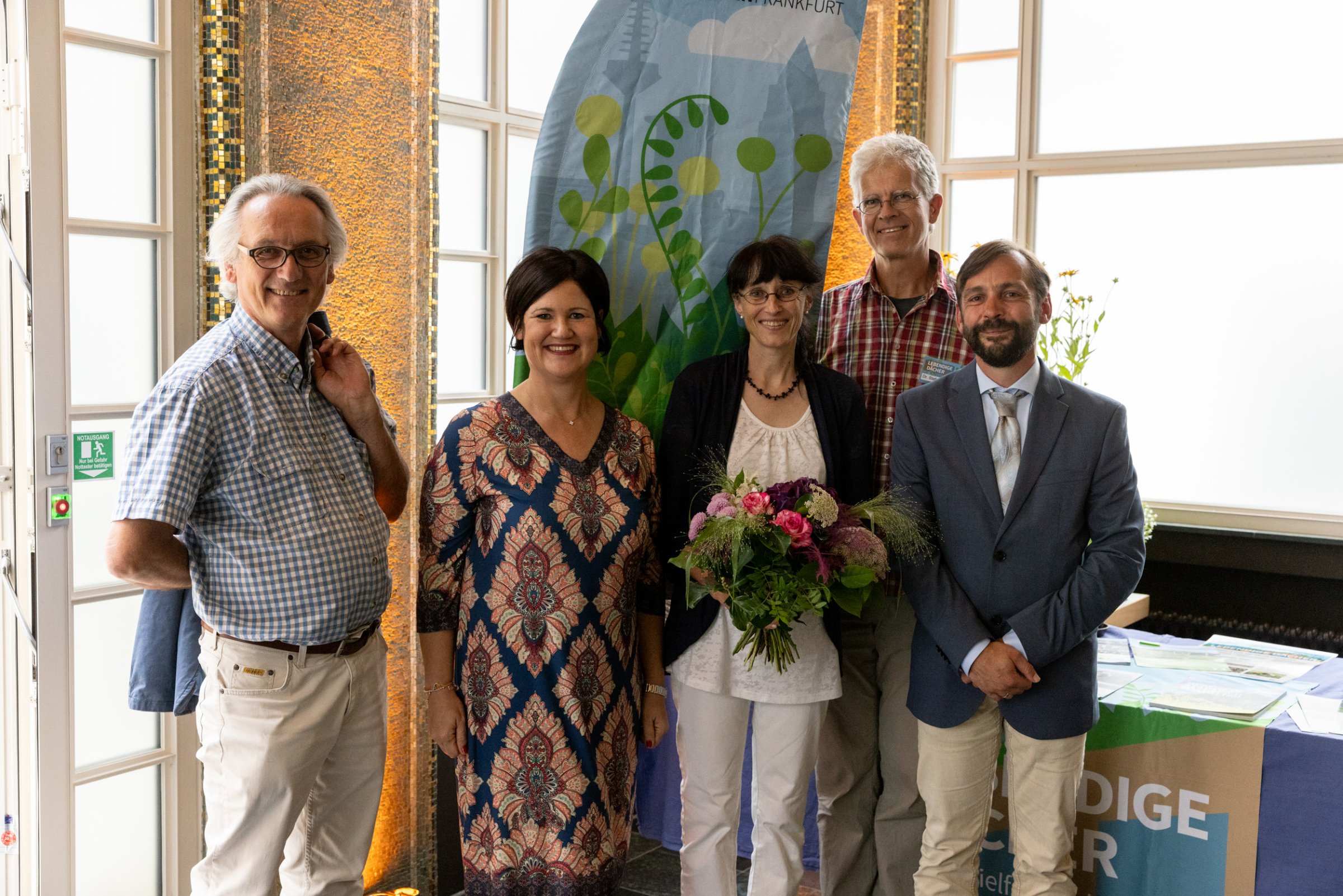 Abschlussveranstaltung des Projektes in der Villa 102 der KfW